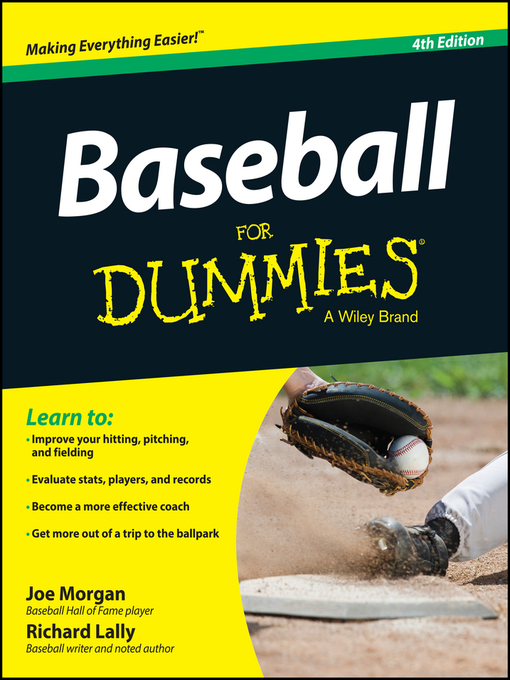 Title details for Baseball For Dummies by Joe Morgan - Wait list